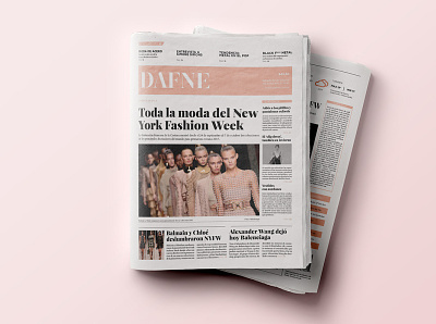 Dafne | Fashion Newspaper editorial fashion newspaper nyfw