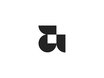A | Alphabet as Logos abstract branding design flat graphic design logo minimal monogram typography vector