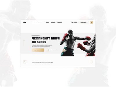 Boxing convept boxing design fight club fighters fighting sport sports design ui uiux ux web design webdesign