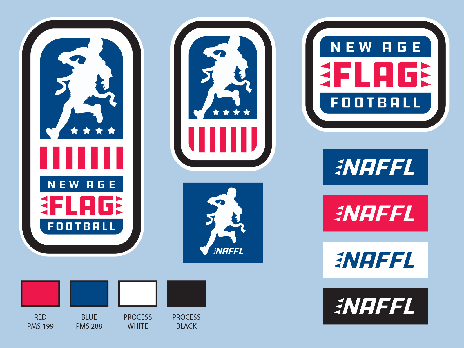 New Age Flag Football by David C. Ruckman on Dribbble