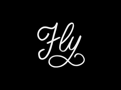 Fly black calligraphy hand lettering handmade hip hop lettering rap script script font type typography