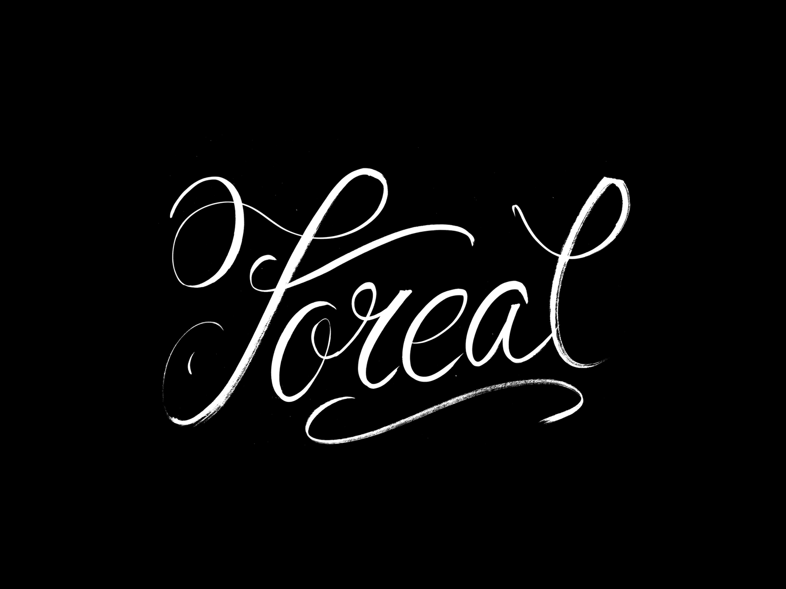 Foreal By Arthur W Presser On Dribbble 4994