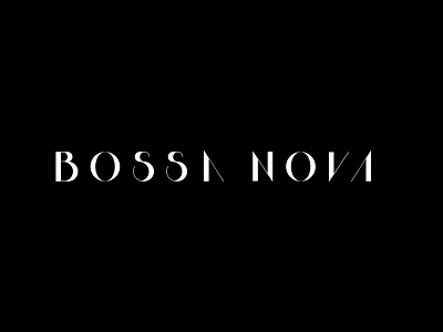 Bossa Nova Font type typeface typography