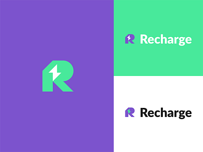 Recharge // Logo Proposal charge eletricity logo logotype technology