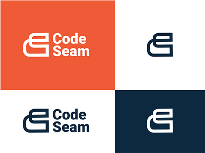 CodeSeam // Logo Concept it logo logo design logotype monogram