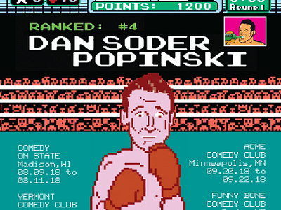 Dan Soder Popinksi comedy poster