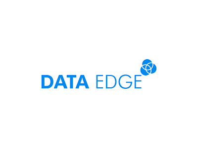 Data edge company logo data design dribbble icon logo logodesign minimal software techno typography website