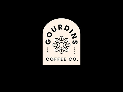 Coffee shop logo, Daily logo challenge #6 clean coffee coffee bean coffeebeanflower coffeeshop color dailylogochallenge design dribbble flower logo minimal type typography vector