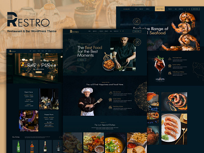 Restaurant & Bar WordPress Theme