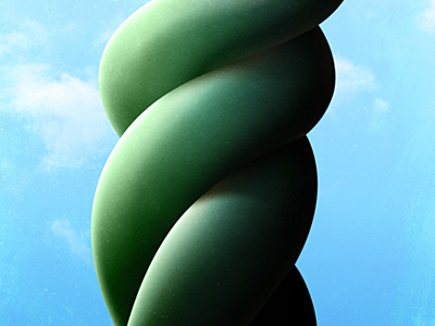 Tentacle Tower green photoshop sky tentacle