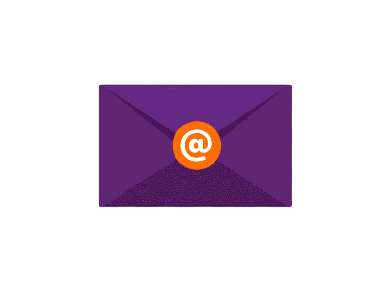 Email Email Email email gif laptop orange purple vectors