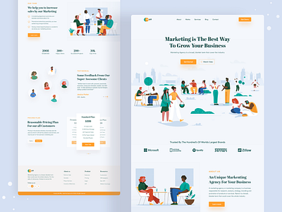 Marketing Agency Landing Page