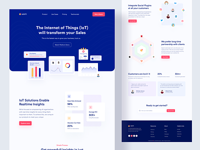 Sass Product Landing Page