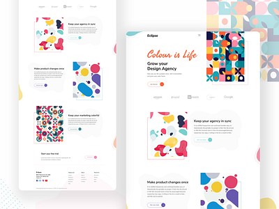 Eclipse - Design Agency Landing Page