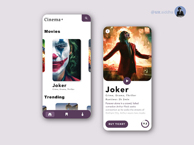 Movie App Concept app app design appdesign branding design figma flat movieapp ui ui ux uidaily uidesign uiux uiuxdesigner ux uxdesign