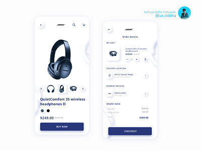 Ecommerce App UI