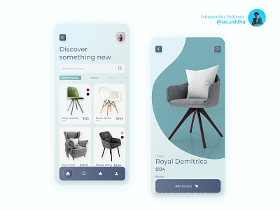 Furniture Shop App UI app app design appdesign branding design e commerce app ecommerce figma furniture app graphic design illustration ui ui ux ui design uidesign uiux uiuxdesigner ux uxdesign uxui