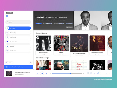 Groove Music Desktop App Redesign