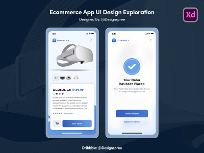 Ecommerce App UI Design Exploration 🔥🚀💯 3d adobexd animation branding clean concept creative design ecommerce app figma graphic design idea illustration logo motion graphics product design sketchapp ui uiux xd