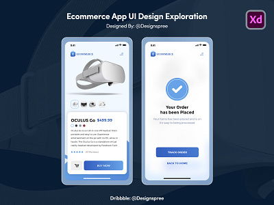 Ecommerce App UI Design Exploration 🔥🚀💯