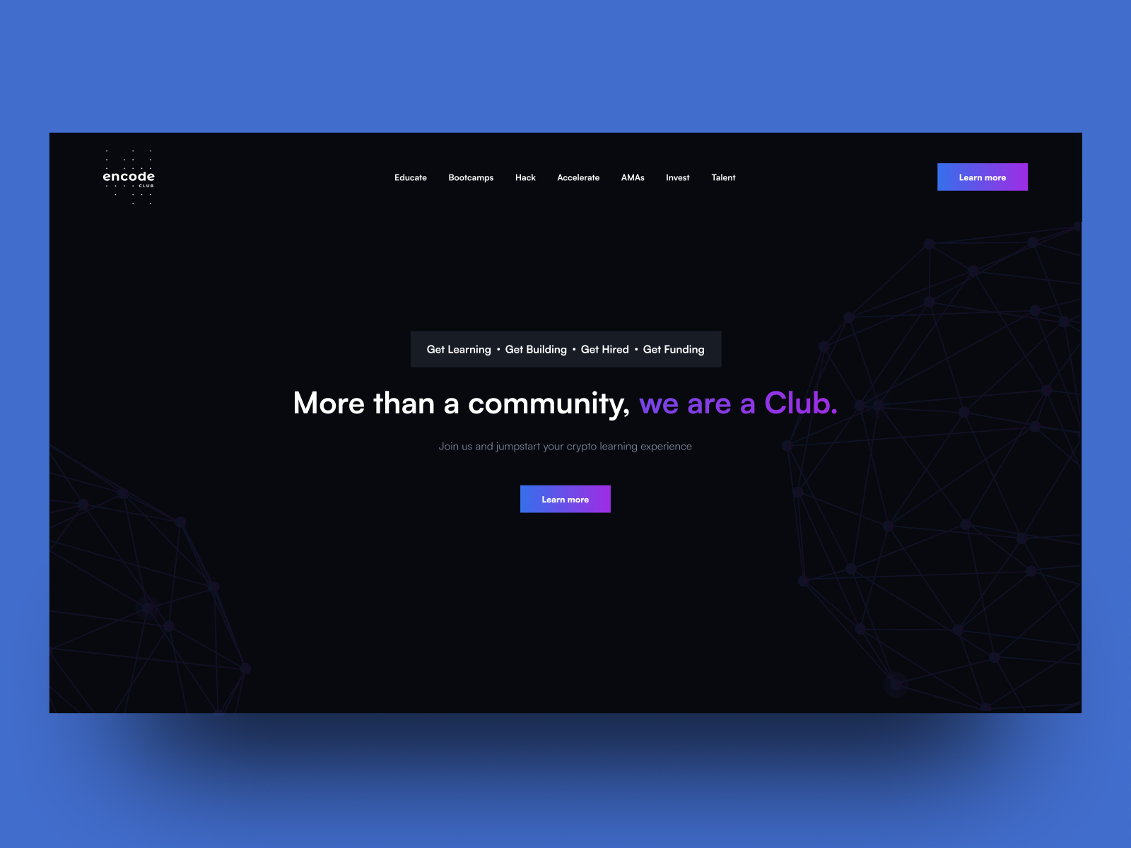 Encode.Club Landing Page Redesign 🚀 by Michael Shodipo - Product ...