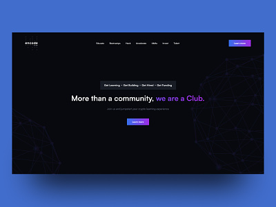 Encode.Club Landing Page Redesign 🚀