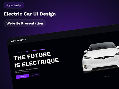 Electric Car UI Design