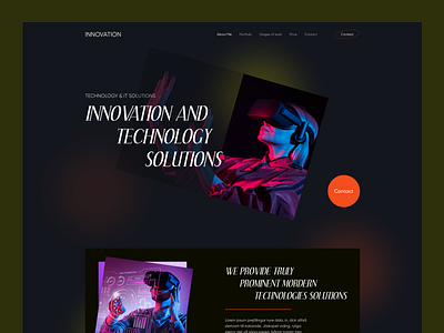 Technology & IT Solutions Concept