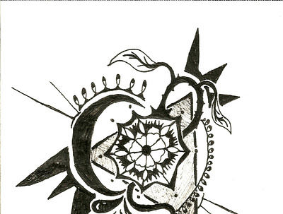 Flower Abstract abstract art design flower tattoo