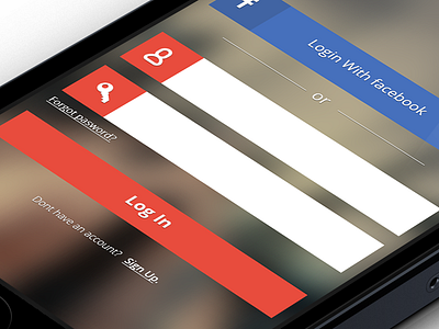 Login iphone facebook flat iphone login password signup ui desgin username ux desgin