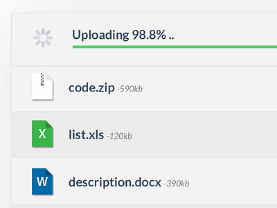 File Upload file file storage file upload files icons loader progress bar upload uploading