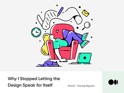 #10 Why I Stopped Letting the Design Speak for Itself article blog creativity design illustration medium mindset story storytelling