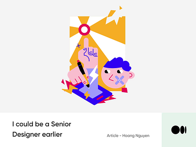 #22 I could be a Senior Designer earlier blog creativity design illustration knowledge learn medium product school senior story university