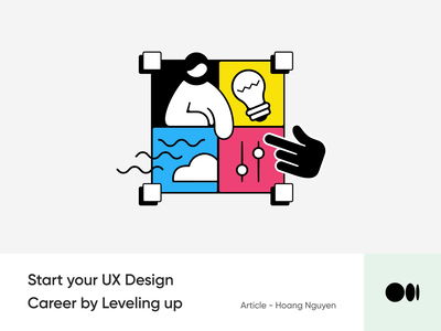 #23 Start your UX Design career by leveling up animation article blog design illustration knowledge learning medium tips ui ux