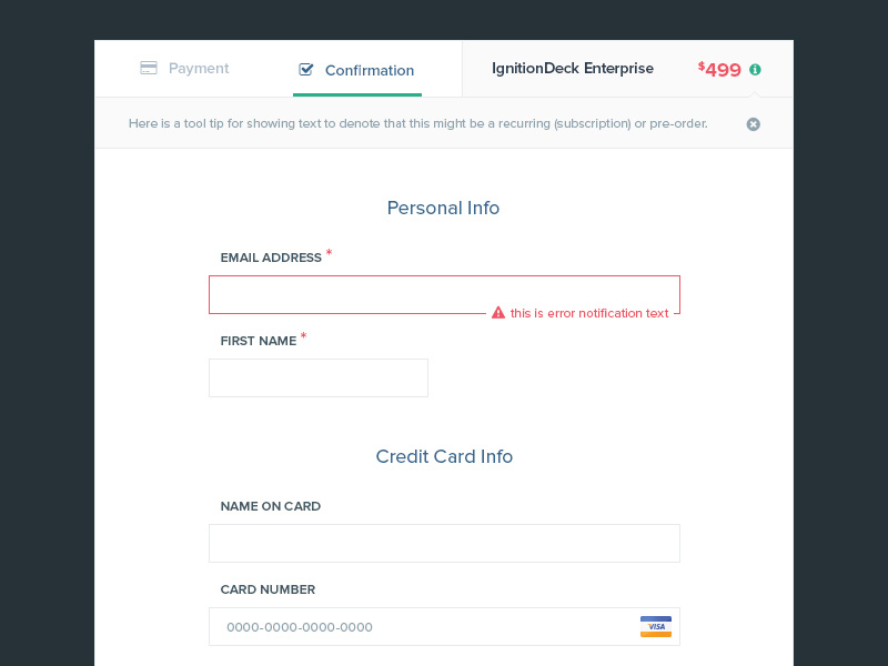 Checkout Form by Hoang Nguyen on Dribbble