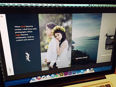 Effect mockup Photography Portfolio