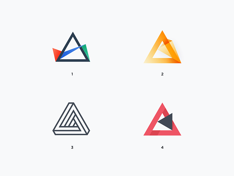 iLabs Logo Redesign branding color concept logo mark prism redesign symbol triangle trinity