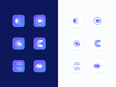 App Icon Explorations by Hoang Nguyen on Dribbble