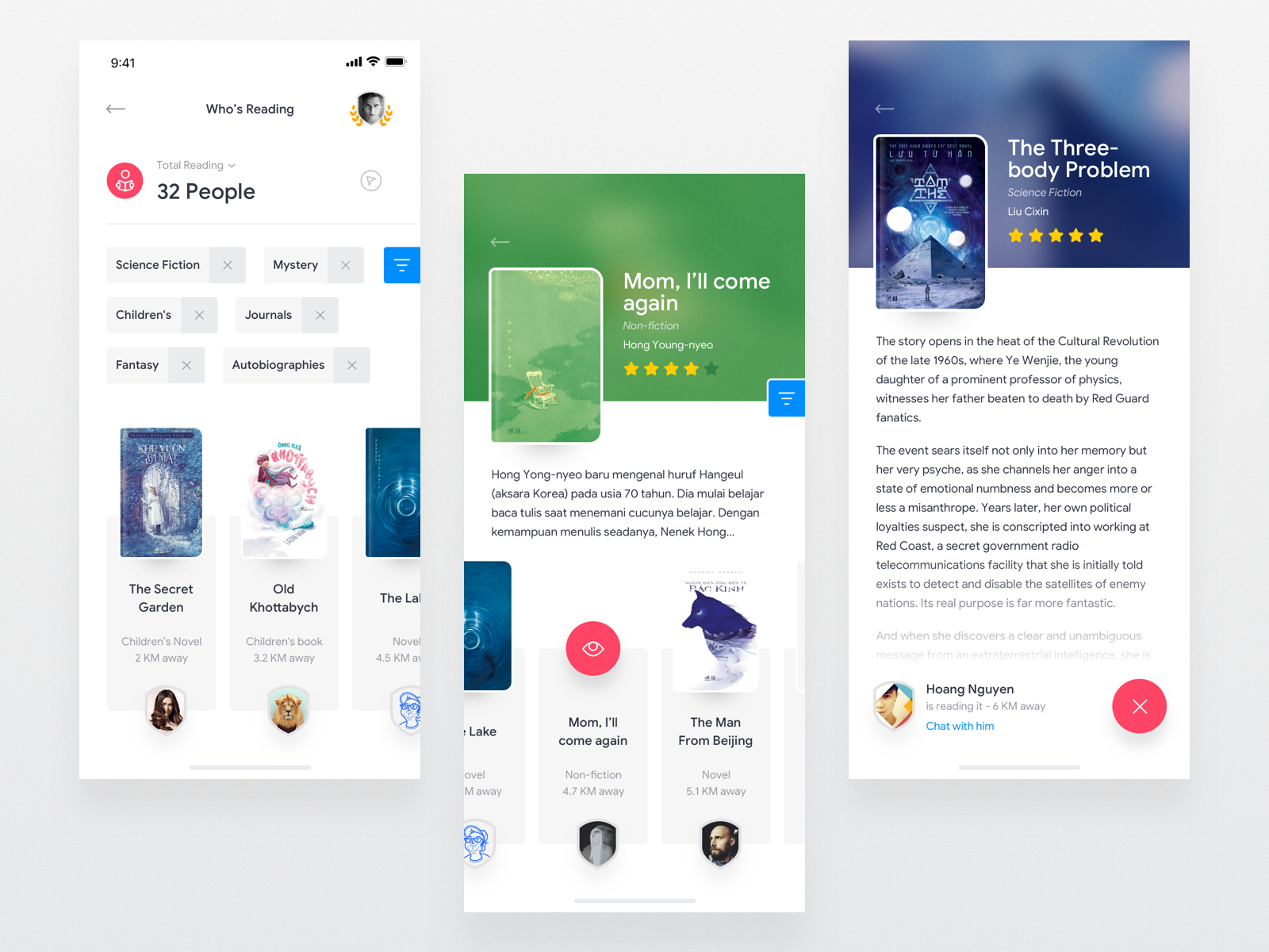 Book Lover Application by Hoang Nguyen on Dribbble
