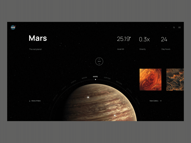 Nasa Planets Overview animation dust jupiter mars nasa planet planets solarsystem universal website