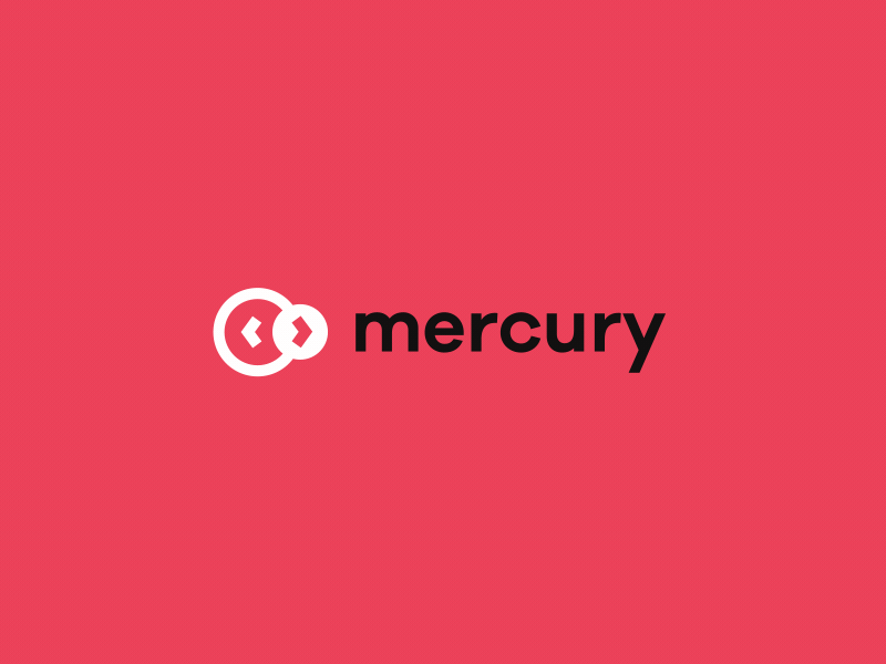 Mercury Logo Storytelling code develop happy icon idea innovate logo product rocket user