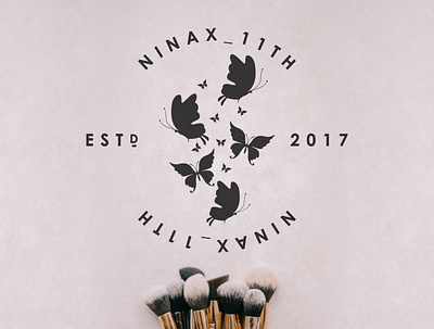 NINAX 11th Logo branding clean design flat icon identity logo minimal