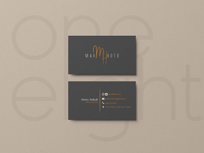 Social Media branding business card design businesscard clean design identity minimal