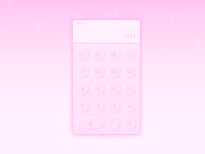 Daily UI - Day 4 - NeuCalc