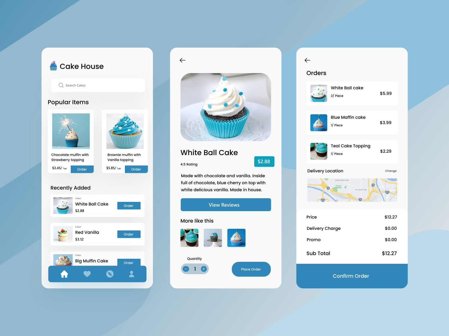 Online Cake Ordering App by Rahman Nayan on Dribbble