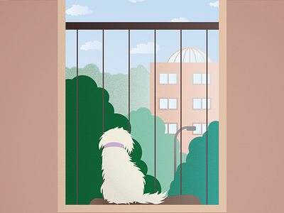 My dog cute dog illustration puppy