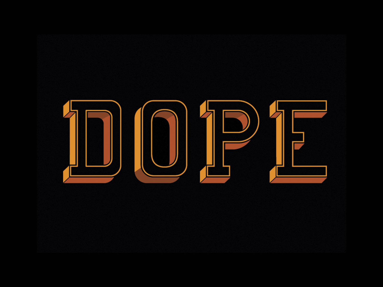 DOPE TYPOGRAPHY TEE SHIRT DESIGN by zagh_design_studio on Dribbble