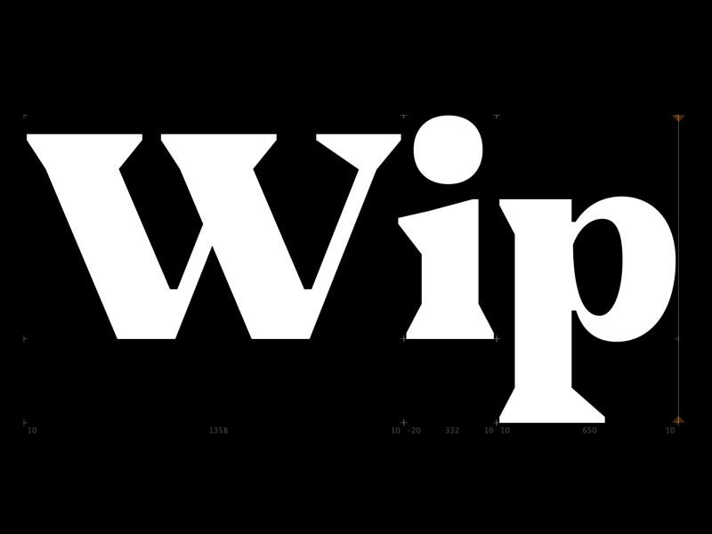 Typeface in progress new work in progress graphic design typography typeface