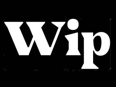 Typeface in progress graphic design new typeface typography work in progress