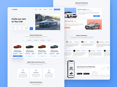 Car Lease Landing Page